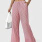 Comfortabele wijde broek met elegante details
