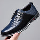 Sapatos de couro italianos clássicos da moda 2025 feitos à mão