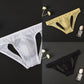 🔥2025 Vente chaude Hommes Glace Soie Transparent Mince Taille Basse Sous-Vêtements Sexy