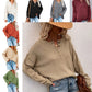 🔥2025 hot sale dames oversized ronde hals trui