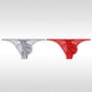 Nieuwe sexy satijnen slip met U-vormige heup voor mannen