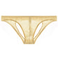🔥2025 Vente chaude Hommes Glace Soie Transparent Mince Taille Basse Sous-Vêtements Sexy