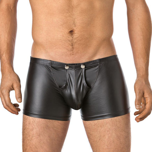 🔥CULOTTE EN CUIR AMOVIBLE SEXY POUR HOMMES