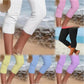 🔥2025 hete verkopende casual leggings voor dames in effen kleuren👖