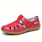 Chaussures décontractées confortables de style rétro avec semelle souple et fermeture velcro pour femmes