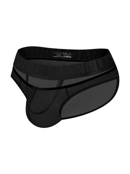 Cuecas de corte clássico de cor lisa para homem – Conforto e suporte sexy