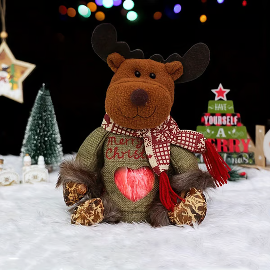 LILITOY™1287 | Linda boneca de peluche de Natal em tricô 🎁