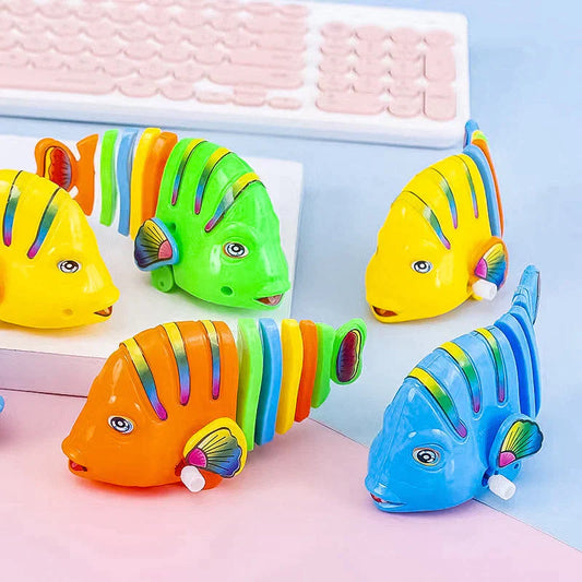Jouet poisson oscillant de dessin animé (couleur aléatoire) (vente à chaud 2025)