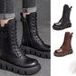 Novas botas ortopédicas de couro da moda 2025