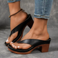 🌺2025 nieuwe orthopedische sandalen met dikke hak