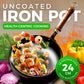 🔥Hot Sale 50% Off🔥Uncoated Thick Iron Pot