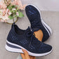 Orthopedische sneakers met sprankelende elegantie