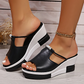 🔥BESTSELLER🔥Sandales à plateforme orthopédiques confortables pour femmes ! 