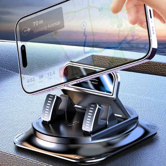 📱 2 ACHETÉS = 1 OFFERT ! ✨ Support de téléphone pliable et rotatif à 360° 🚗💻📦