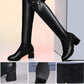 40% RABATT✨Herbst-Winter-Serie✨warme Lederstiefel für Damen✨Schlank aussehen