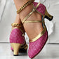 Chaussures de danse latine clignotantes pour femmes, offre spéciale 2025 