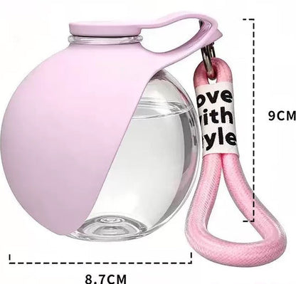 Bouteille d'eau pour chien 2026 🐶💧 Acier inoxydable 304 – Portable – 🔗 Crochet