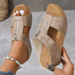 🔥Chaussons compensés orthopédiques tendance avec fermeture éclair et semelle épaisse 