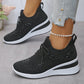 Orthopedische sneakers met sprankelende elegantie