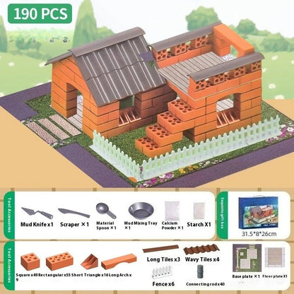 Kit de mini blocos de construção DIY