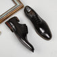 Chaussures Paul™ en cuir véritable de qualité supérieure pour hommes, magnifiquement sculptées