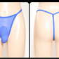 Nieuwe sexy satijnen U-convex slips voor heren met lage taille