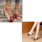 Stijlvolle, comfortabele sandalen met dikke hak voor dames (koop er 2, gratis verzending)