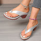 🌺2025 nieuwe orthopedische sandalen met dikke hak