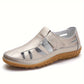 Chaussures décontractées confortables de style rétro avec semelle souple et fermeture velcro pour femmes