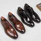 Chaussures Paul™ en cuir véritable de qualité supérieure pour hommes, magnifiquement sculptées