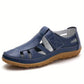 Chaussures décontractées confortables de style rétro avec semelle souple et fermeture velcro pour femmes