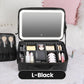 ✨ -49 % et livraison gratuite ✨ Un maquillage impeccable, partout – Trousse de maquillage avec miroir LED portable ! ✨