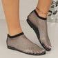 2025 nouvelles chaussures sexy en dentelle et maille