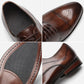 Chaussures Paul™ en cuir véritable de qualité supérieure pour hommes, magnifiquement sculptées
