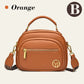 Sac classique multi-compartiments à bandoulière large et ajustable en cuir