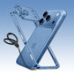 Coque pare-chocs ultra-fine en métal avec protection d'objectif et support GripRing pour iPhone 17