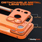 Coque pare-chocs ultra-fine en métal avec protection d'objectif et support GripRing pour iPhone 17