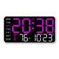 ⏰ Multifunktionale dekorative LED-Digitalwanduhr