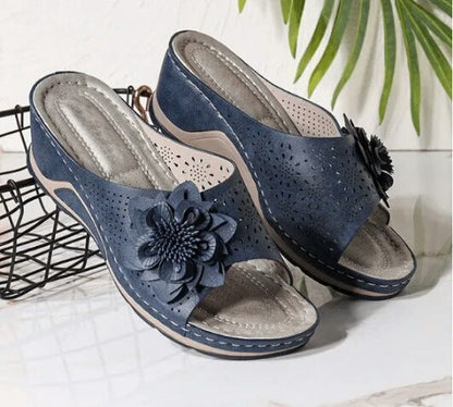 🔥Hot Sale 45% KORTING💕Zachte lederen orthopedische steunzoolsandalen