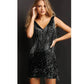 Vestido de festa sexy e elegante com franjas