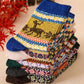 🧦 Chaussettes d'hiver rétro pour femmes - Chaudes, confortables et élégantes ! - Dites adieu aux pieds froids