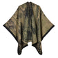 Écharpe cape en laine de style nouveau à la mode
