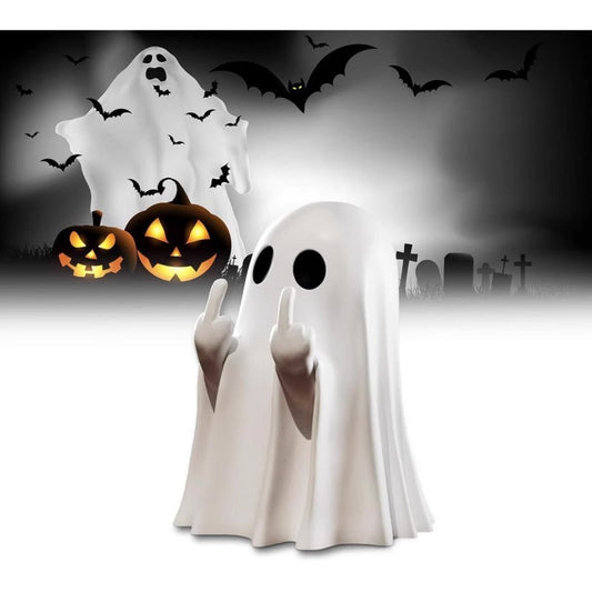 Estátua assustadora de resina fofa de Halloween