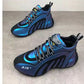 Chaussures de course respirantes pour hommes avec semelle souple 