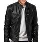 🔥2025 Biker Casual leren jack met rits