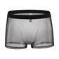 🔥2025 vente chaude maille transparente grande taille entièrement transparente boxer sexy
