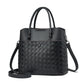 Nouveau sac en cuir souple tissé pour femme (2025) 