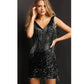 Vestido de festa sexy e elegante com franjas