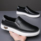 Mocassins pour hommes 2025 en cuir italien véritable 