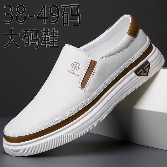 Mocassins pour hommes 2025 en cuir italien véritable 